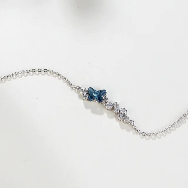 Pulsera de corazón azul