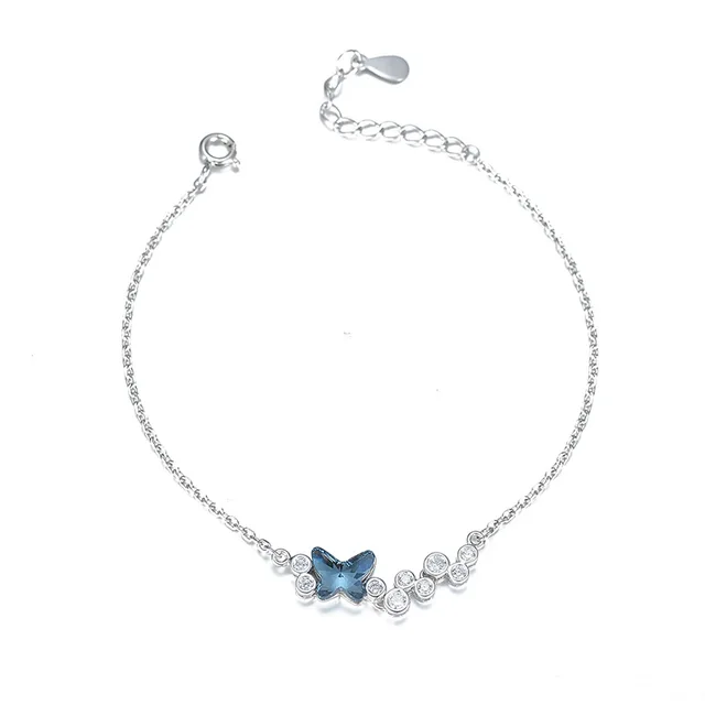 Pulsera de corazón azul