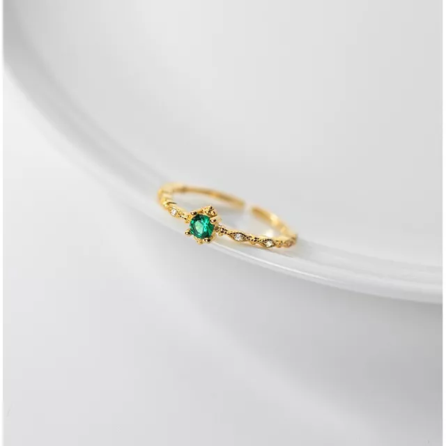 Anillo Gold Green