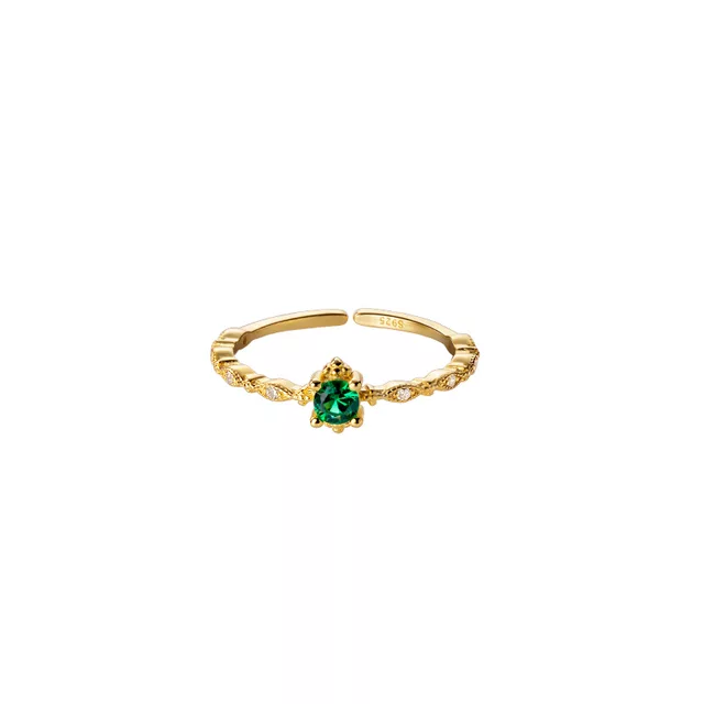 Anillo Gold Green