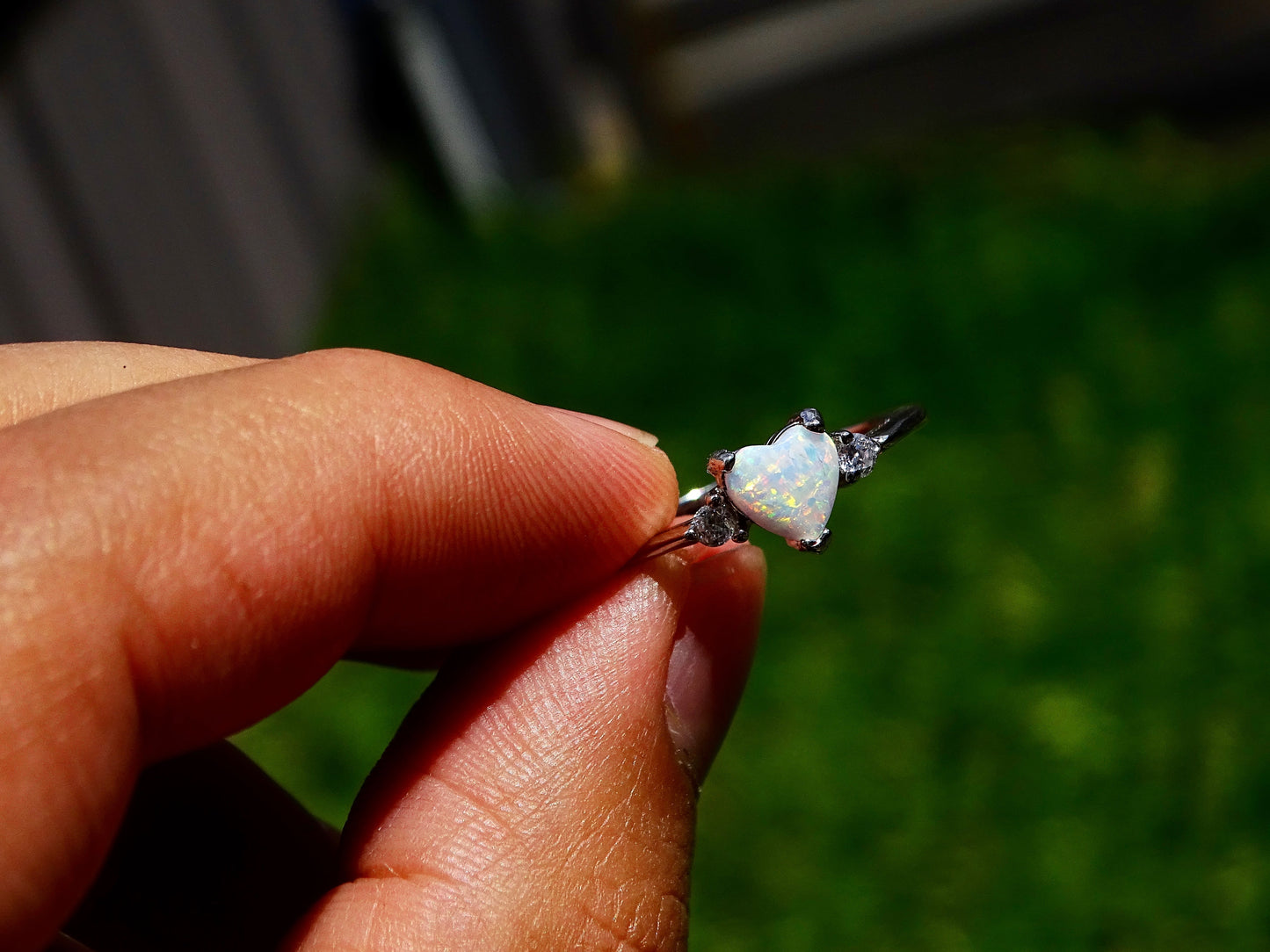 Anillos Corazón de Luna