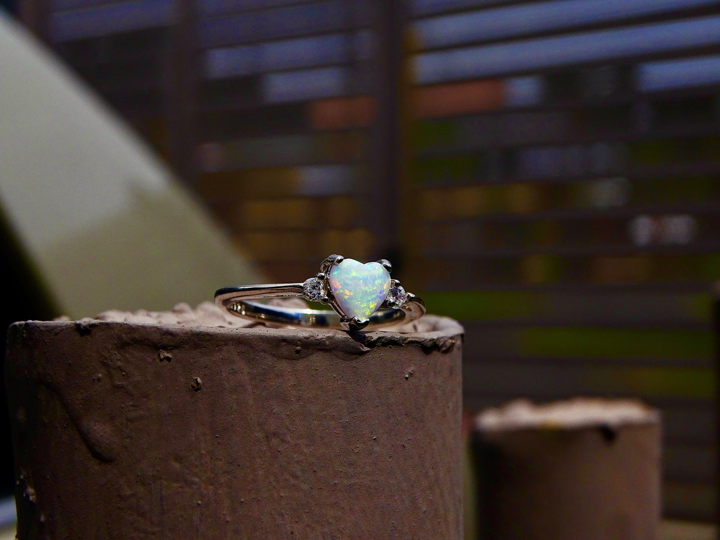 Anillos Corazón de Luna