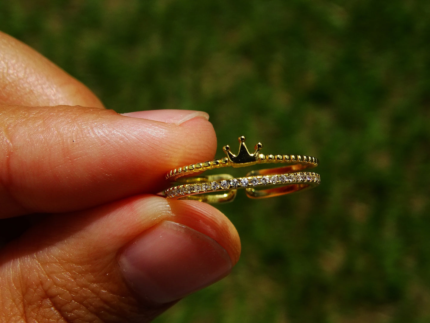 Anillo de Corona ajustable