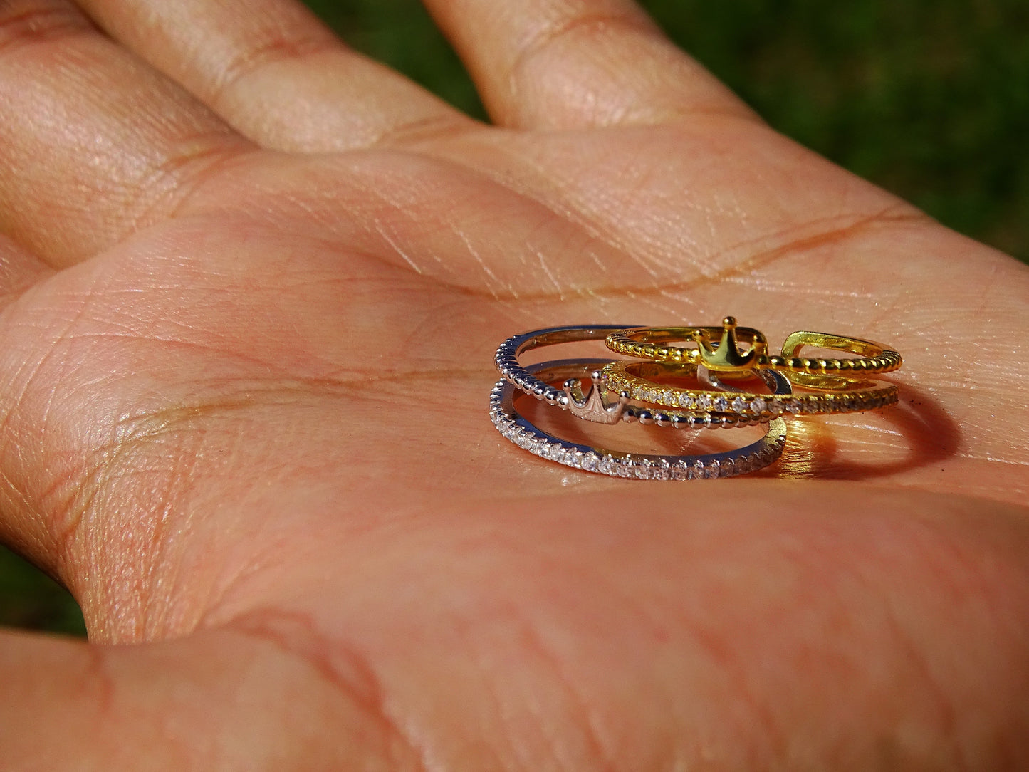 Anillo de Corona ajustable