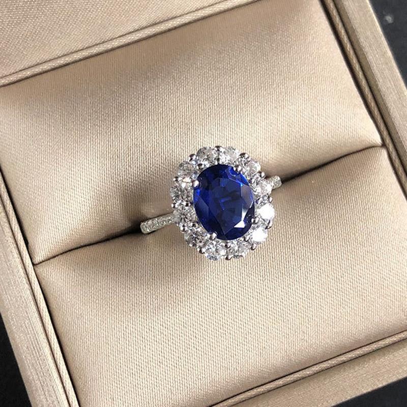 Anillo estilo Zafiro