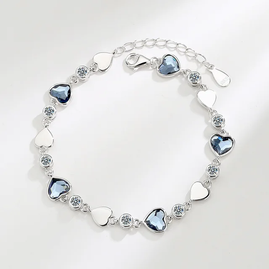 Pulsera de corazones