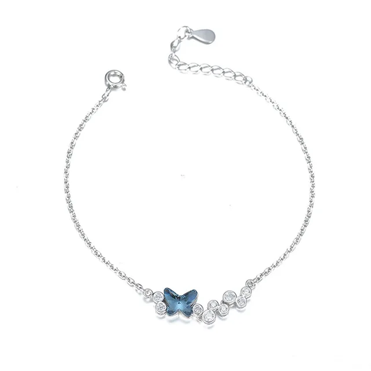 Pulsera de corazón azul