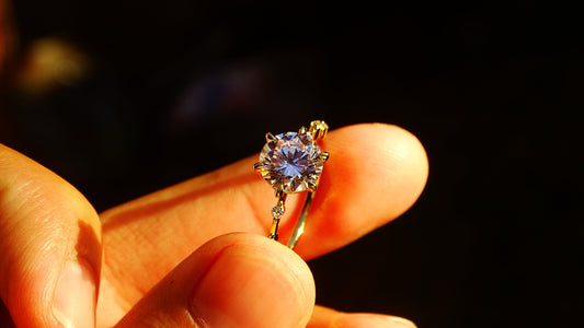 Anillo Gold Princess